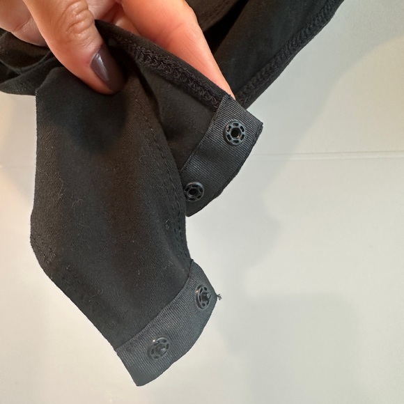 Windsor sultry skeleton black & white long sleeve bodysuit costume halloween S - Picture 11 of 14